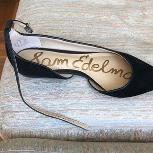 Sam Edelman d orsay flats with ankle strap